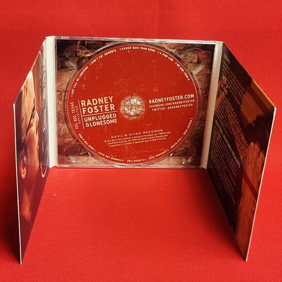 Radney Foster Unplugged & Lonesome CD 2012 Signed - Picture 6 of 9
